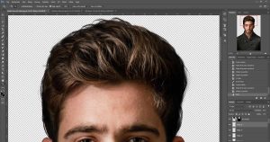 Hajkijelölés Photoshopban