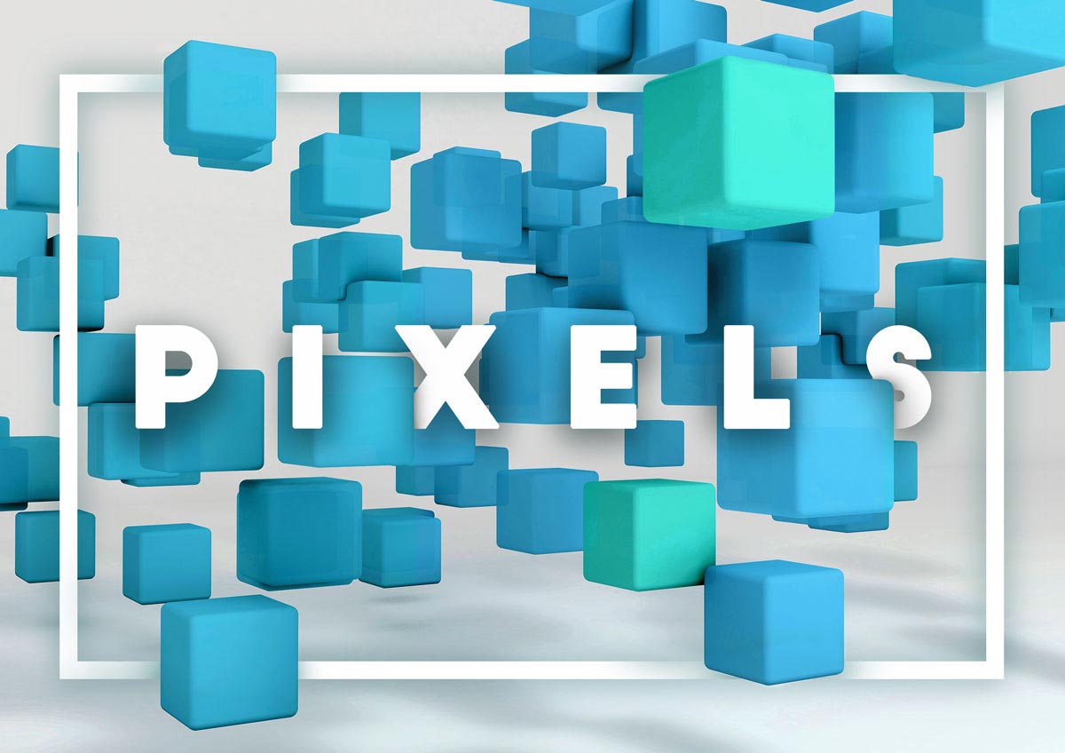 Az agyunk egészíti ki folytonossá a pixelekből álló képet