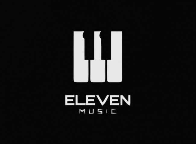 vicces logó Eleven music logó